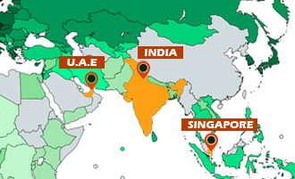 SVS creations has global presence including India, dubai and singapore